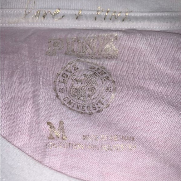 Vintage Victoria’s Secret Pink T Shirt - Picture 3 of 5